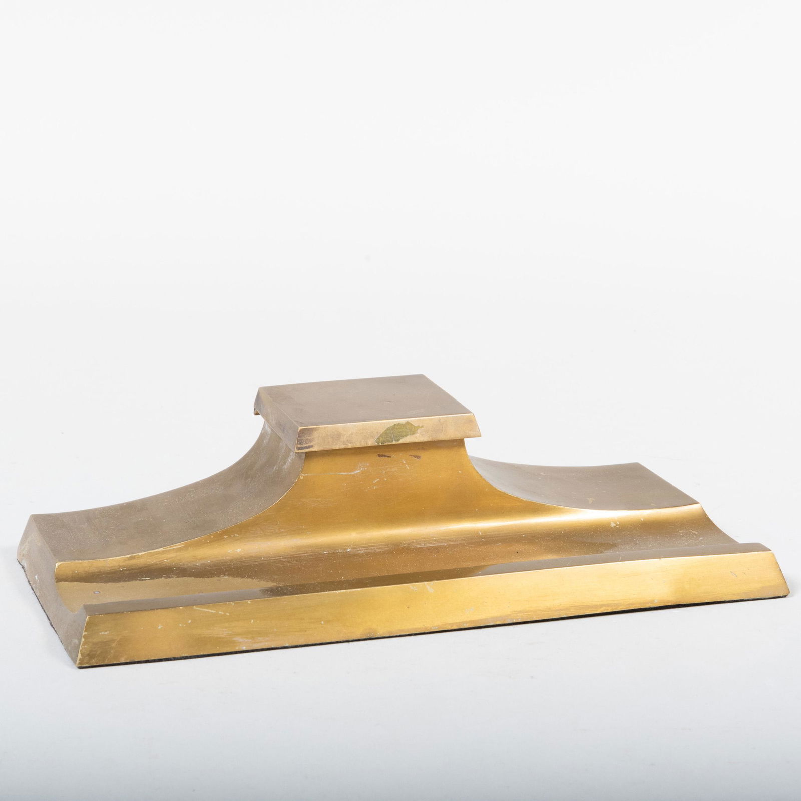 German Jugendstil Brass Inkstand (1 of 10)