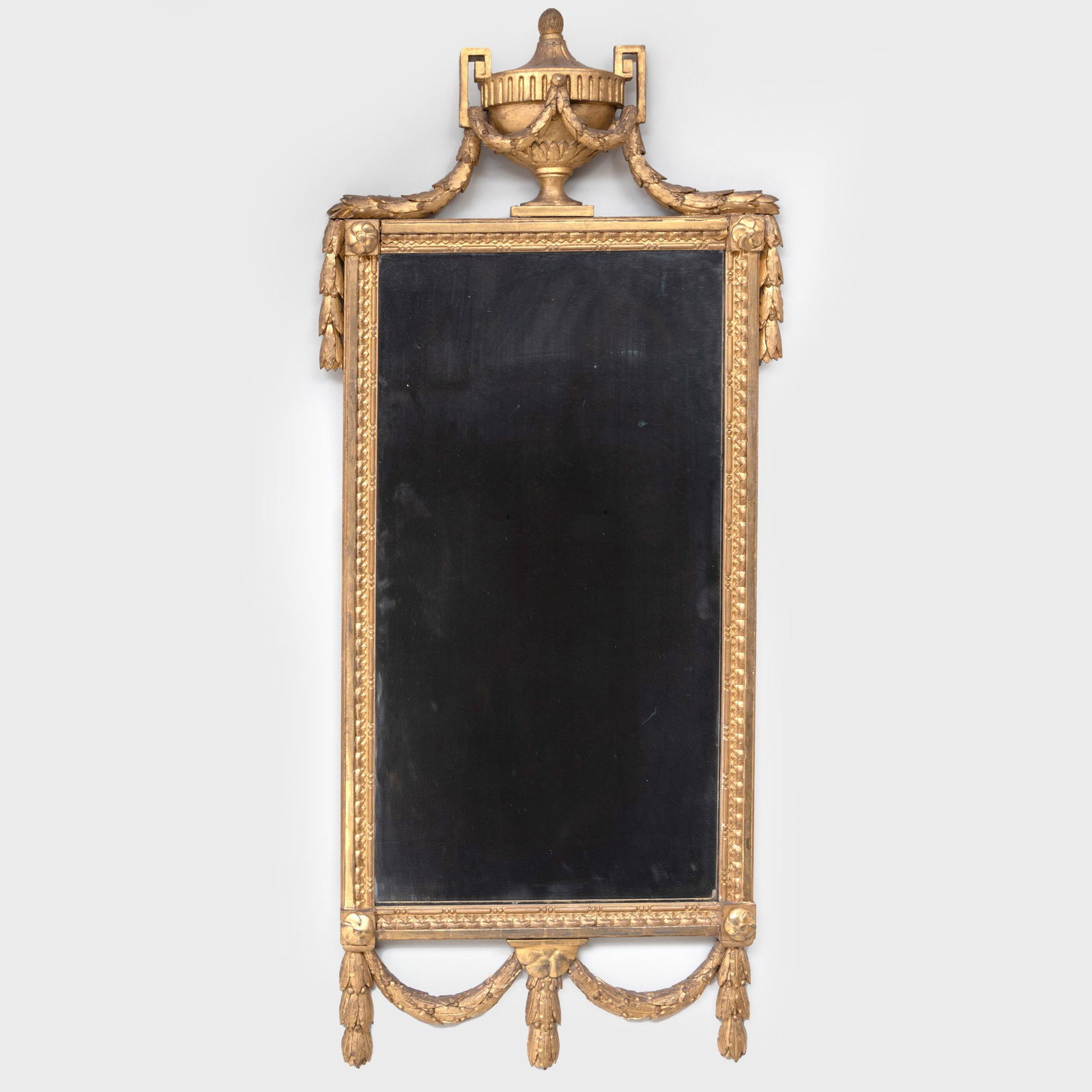 Louis XVI Giltwood Mirror (1 of 2)