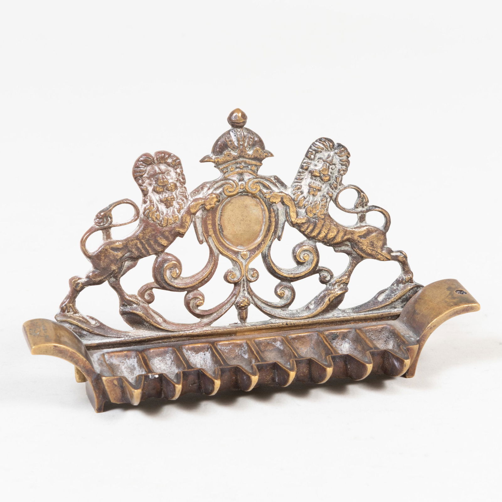 Cast Brass Hanukkah Lamp (1 of 7)