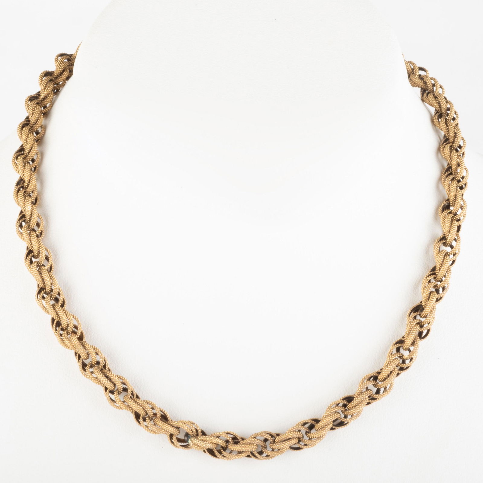 14k Gold Rope Chain Necklace (1 of 4)