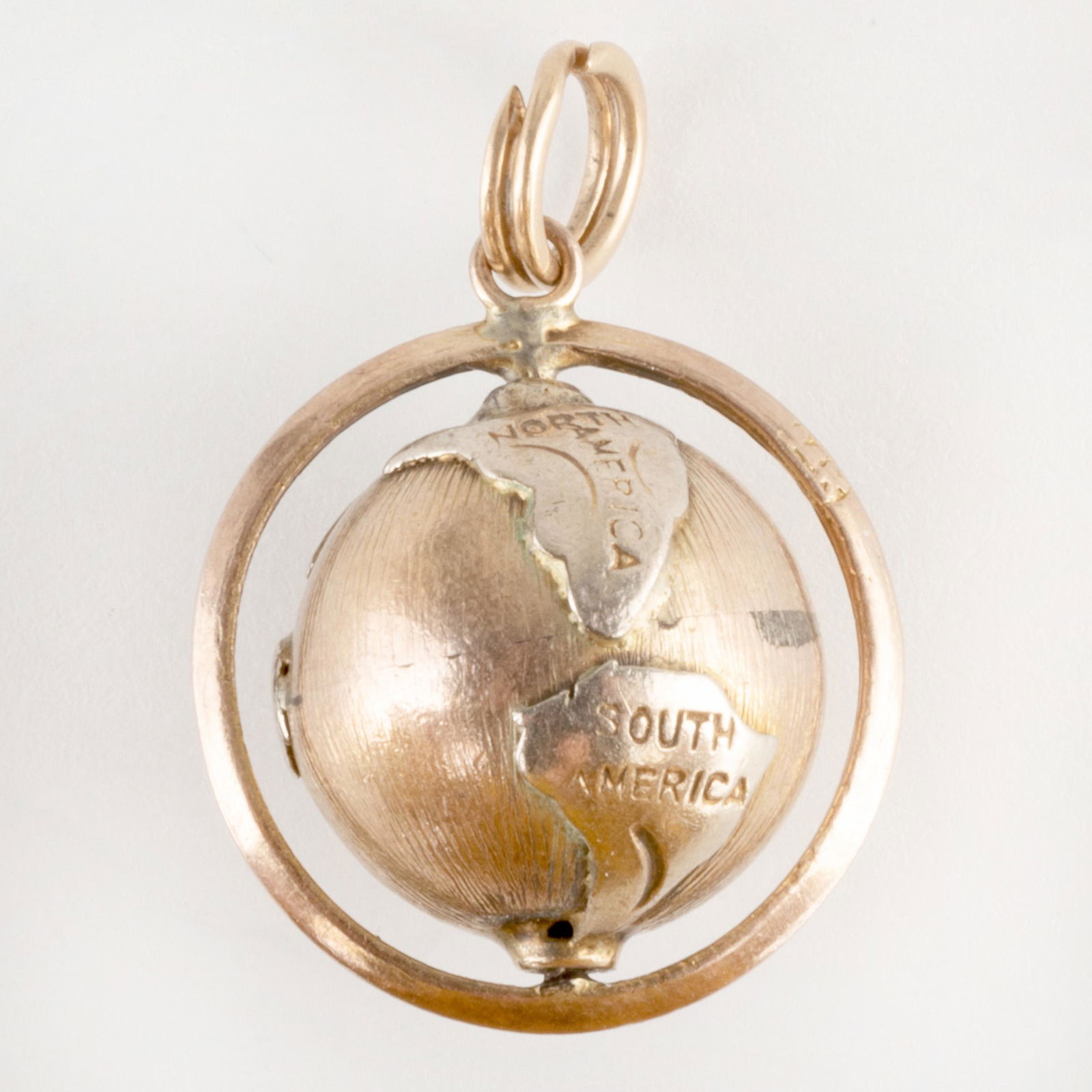 14k Gold Globe Charm (1 of 5)