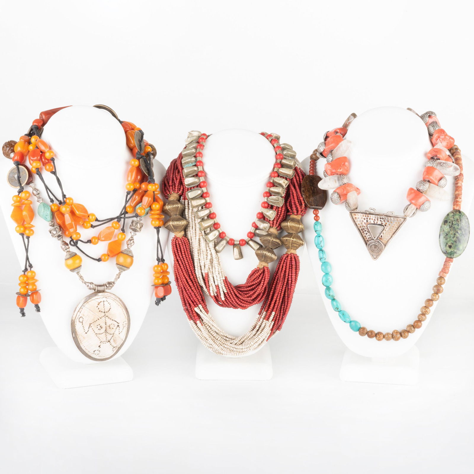 Group of Six Beaded Necklaces (1 of 2)