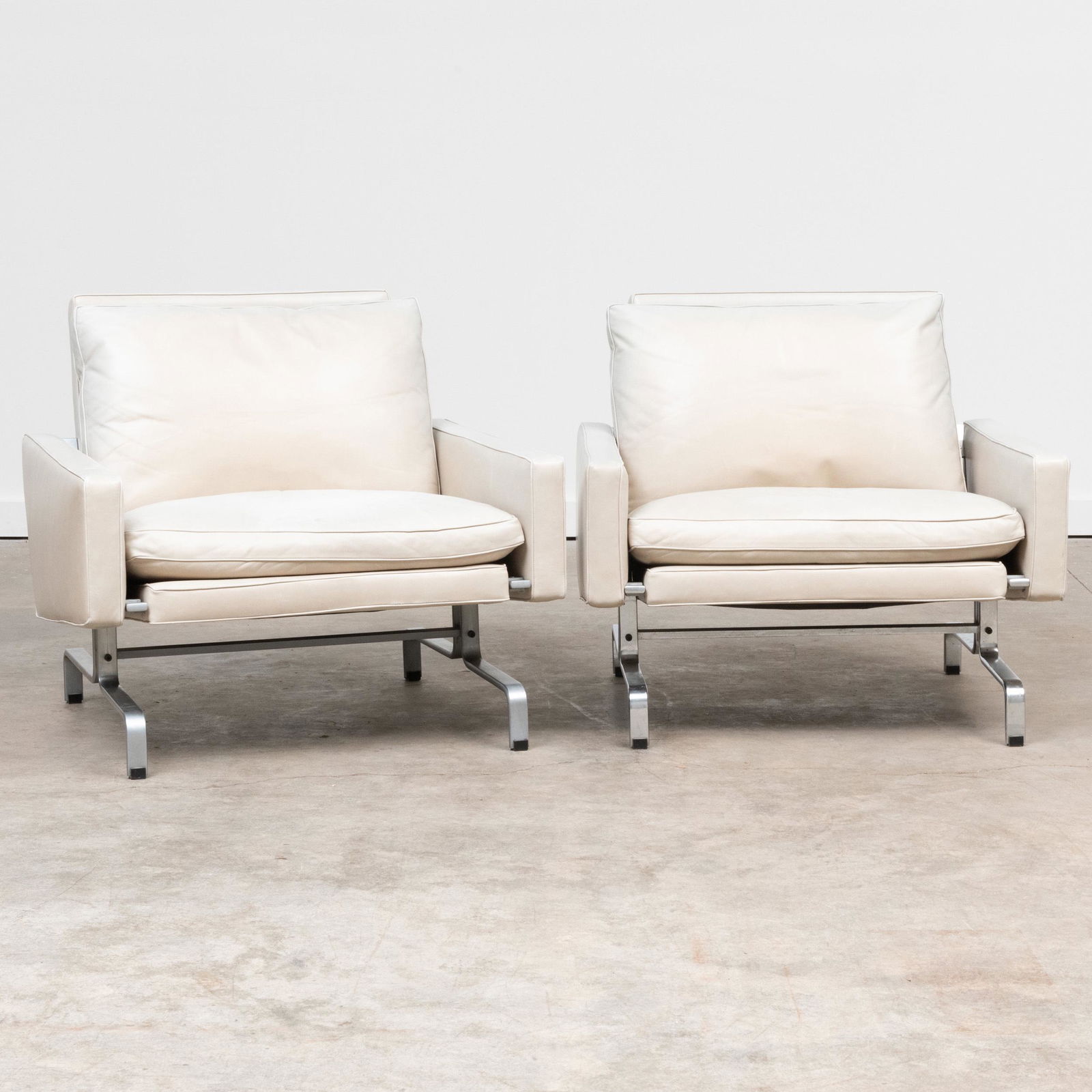 Pair of Poul Kjaerholm 'PK31' Armchairs (1 of 5)