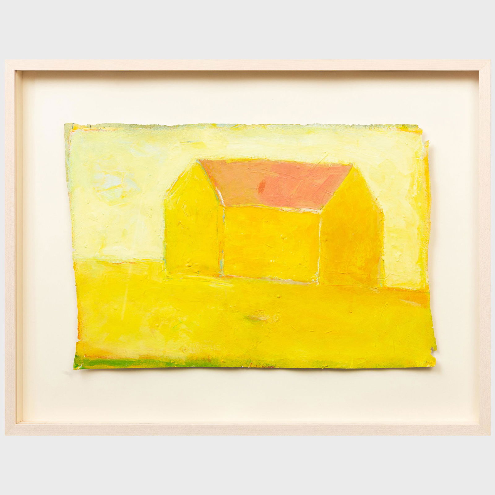 Ia Karlsson (b.1959): Little Gray House (Yellow) (1 of 3)