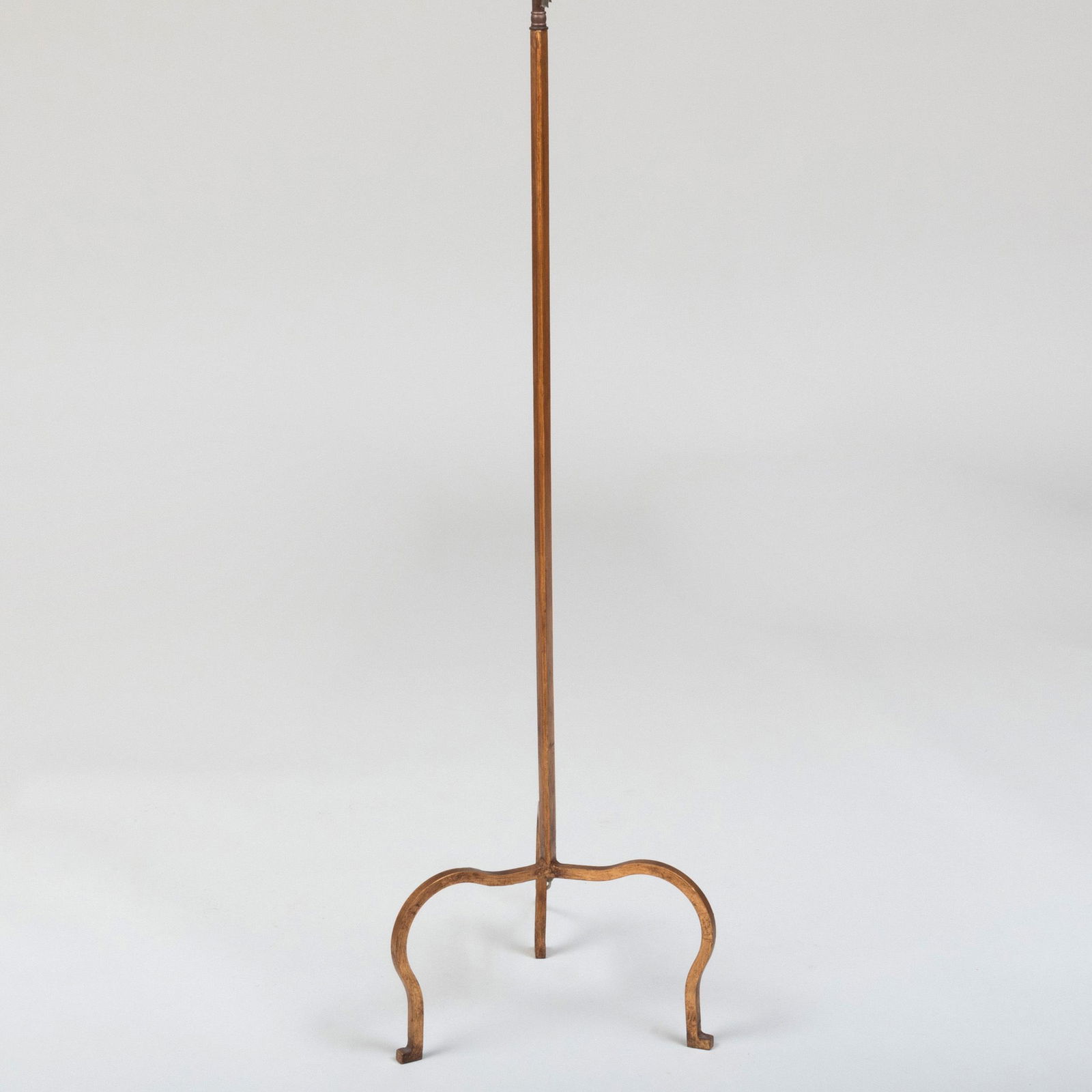 Modern Gilt Metal Floor Lamp (1 of 3)