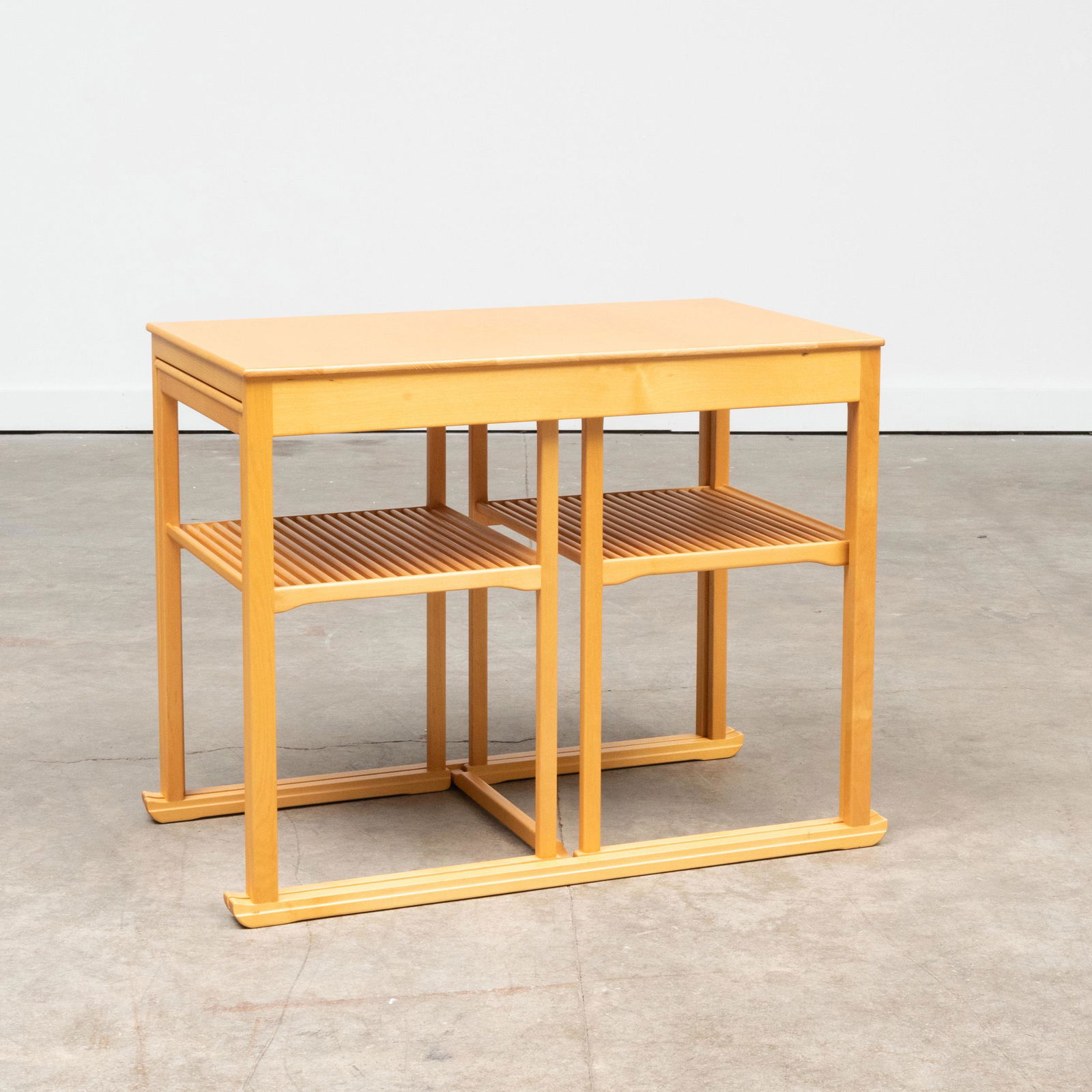 Carl Malmsten Three Oak Nesting Tables (1 of 8)