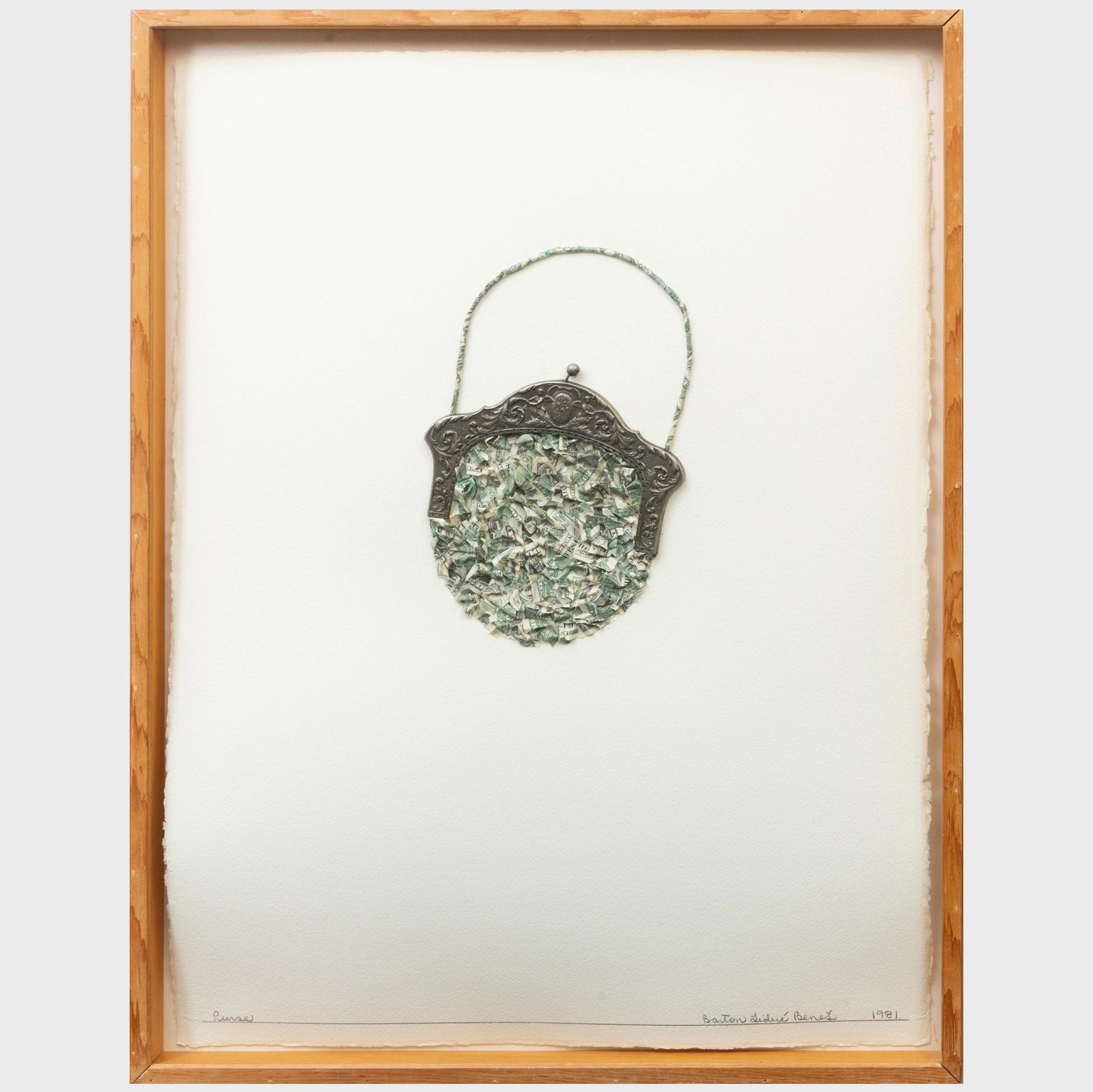 Barton Lidice Benes (b.1942): Purse (1 of 4)