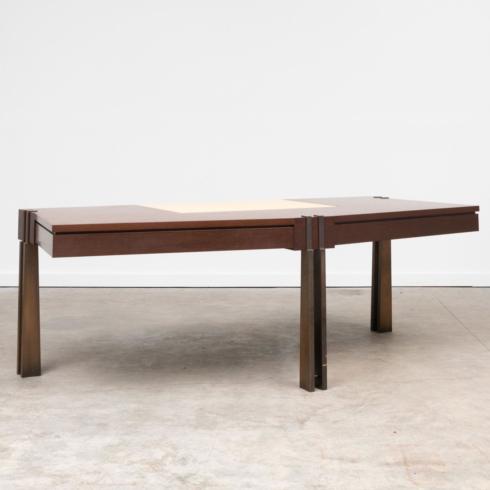 S. Schmidt & E. Weinberger Bronze-Mounted Wenge Desk (1 of 7)