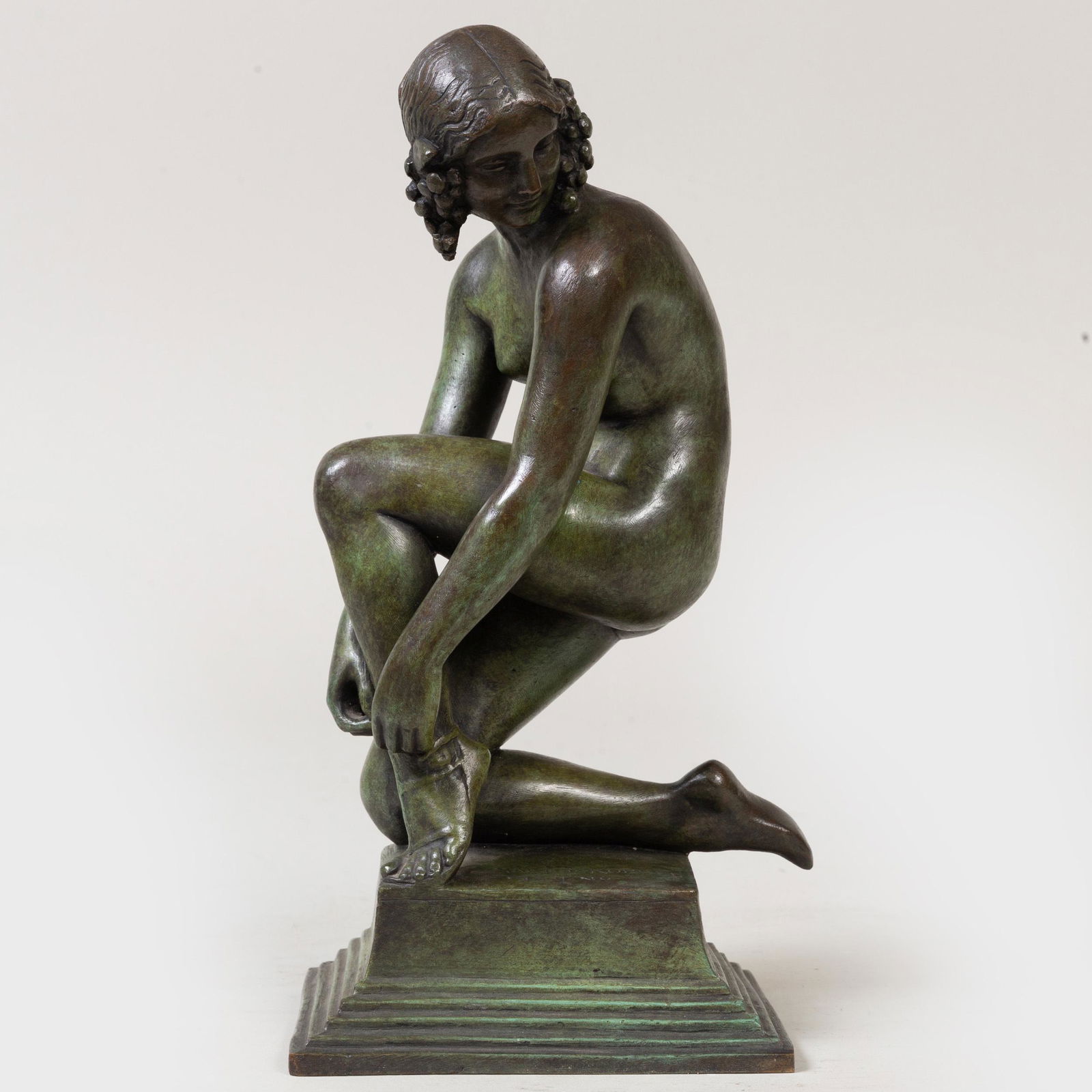 Mario Korbel (1882-1954): Atlanta: Mario Korbel (1882-1954): Atlanta Bronze, 1929, signed 'Mario Korbel' on base. 11 1/2 x 6 x 4 1/4 in. Property from a Distinguished Gentleman, New York City