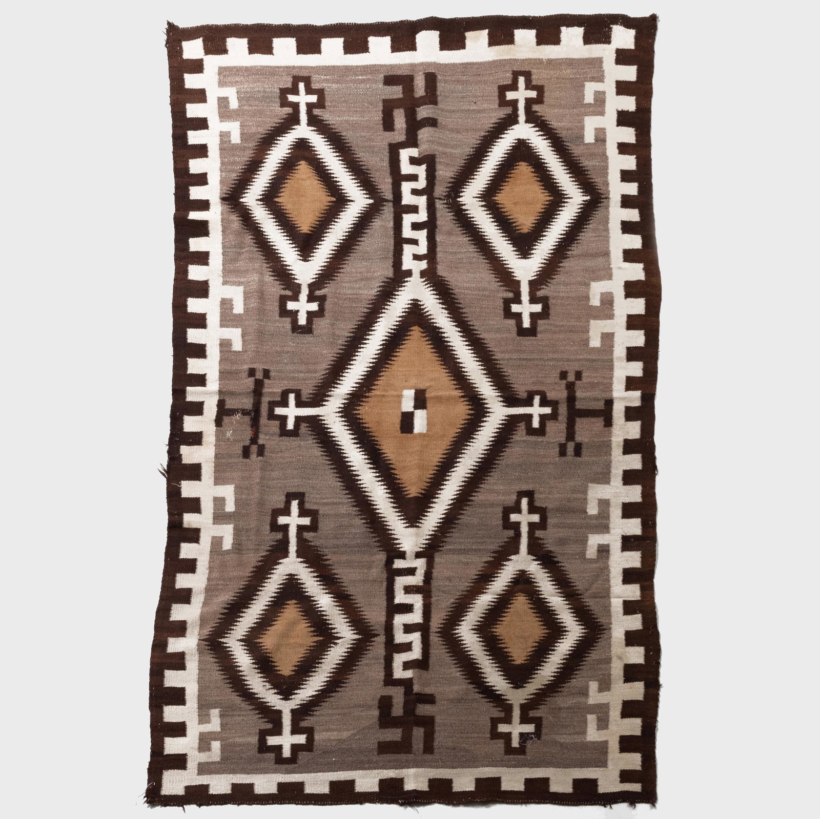 Navajo Rug: Navajo Rug 8 ft. x 5 ft. The Collection of Mr. & Mrs. John H. Gutfreund: 834 Fifth Avenue