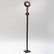 South African Carved Hardwood Staff, Zulu