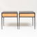 Pair of Jean-Michel Frank for Comte Metal, Leather and - 5