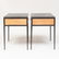 Pair of Jean-Michel Frank for Comte Metal, Leather and - 6