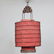 Pair of Metal Wire and Red Paper Lanterns - 6