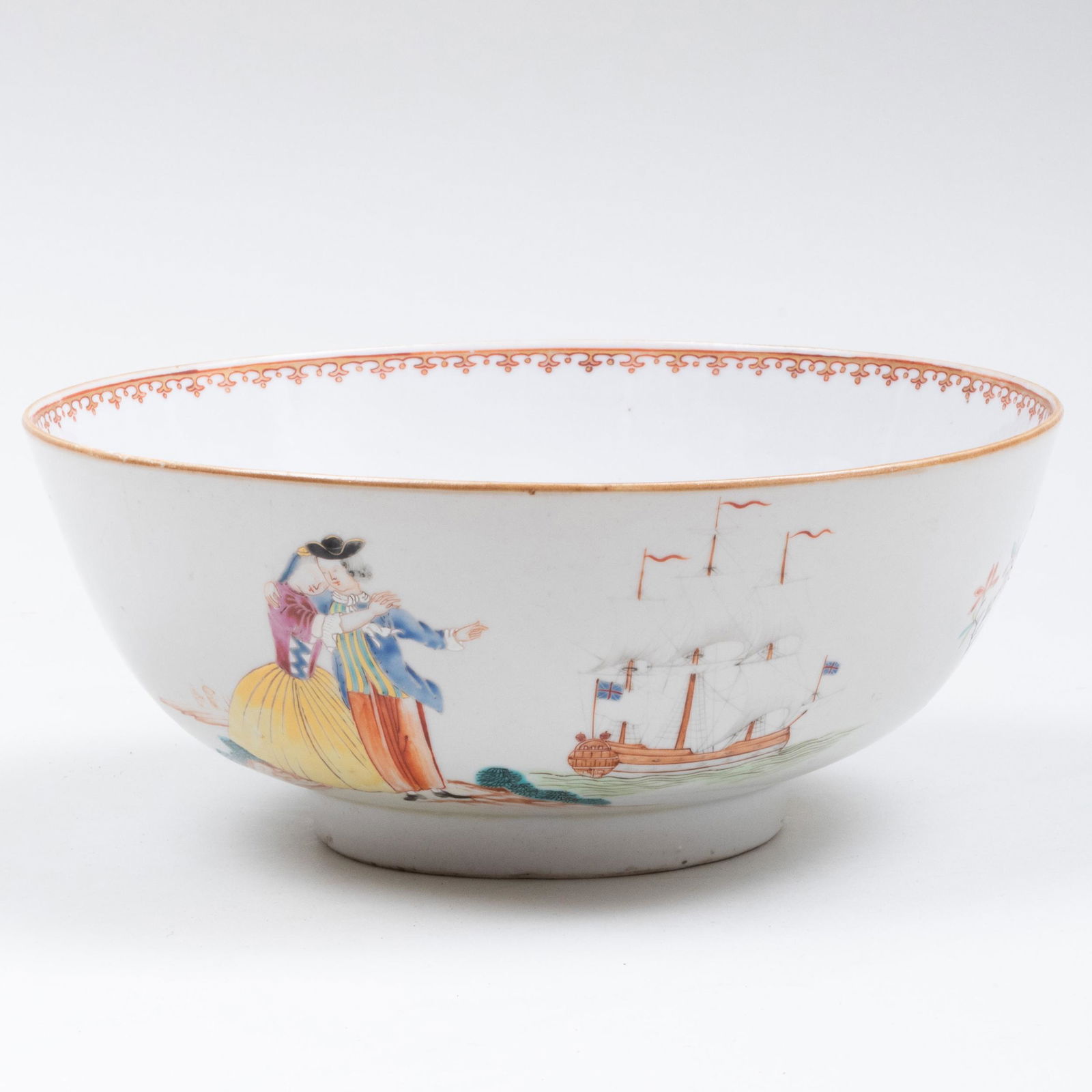 Chinese Export Famille Rose Porcelain 'Sailor's (1 of 7)