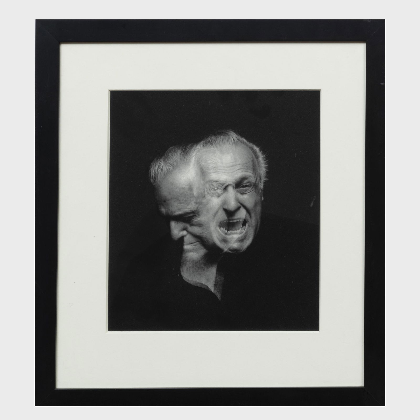 21st Century School: John Richardson; and John: 21st Century School: John Richardson; and John Richardson Two black and white photographs, c. 2001, one dated and inscribed 'To John with Love Inez and ?' on the reverse, the other unmarked. 14 x 11 i