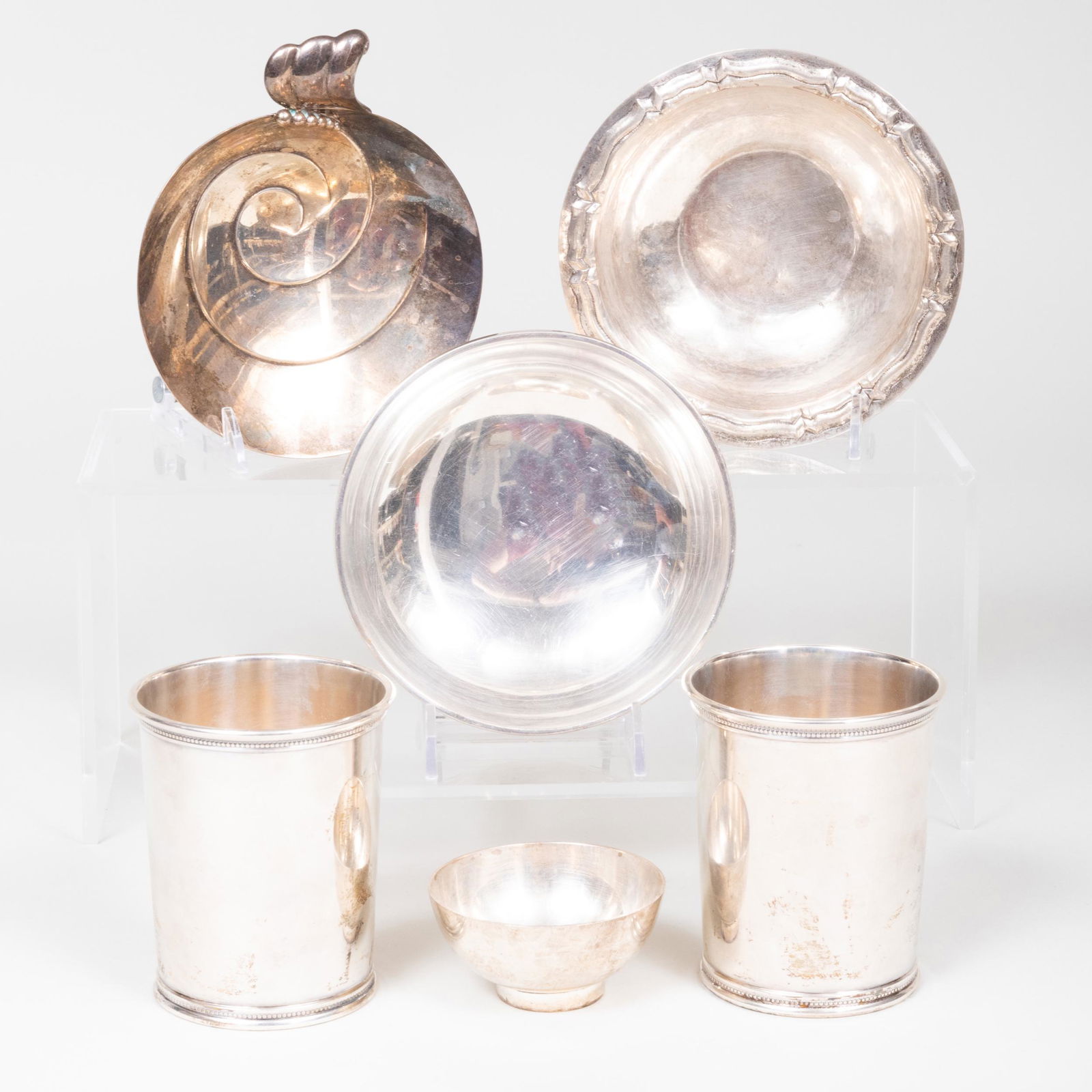 Group of American Silver Table Articles (1 of 7)