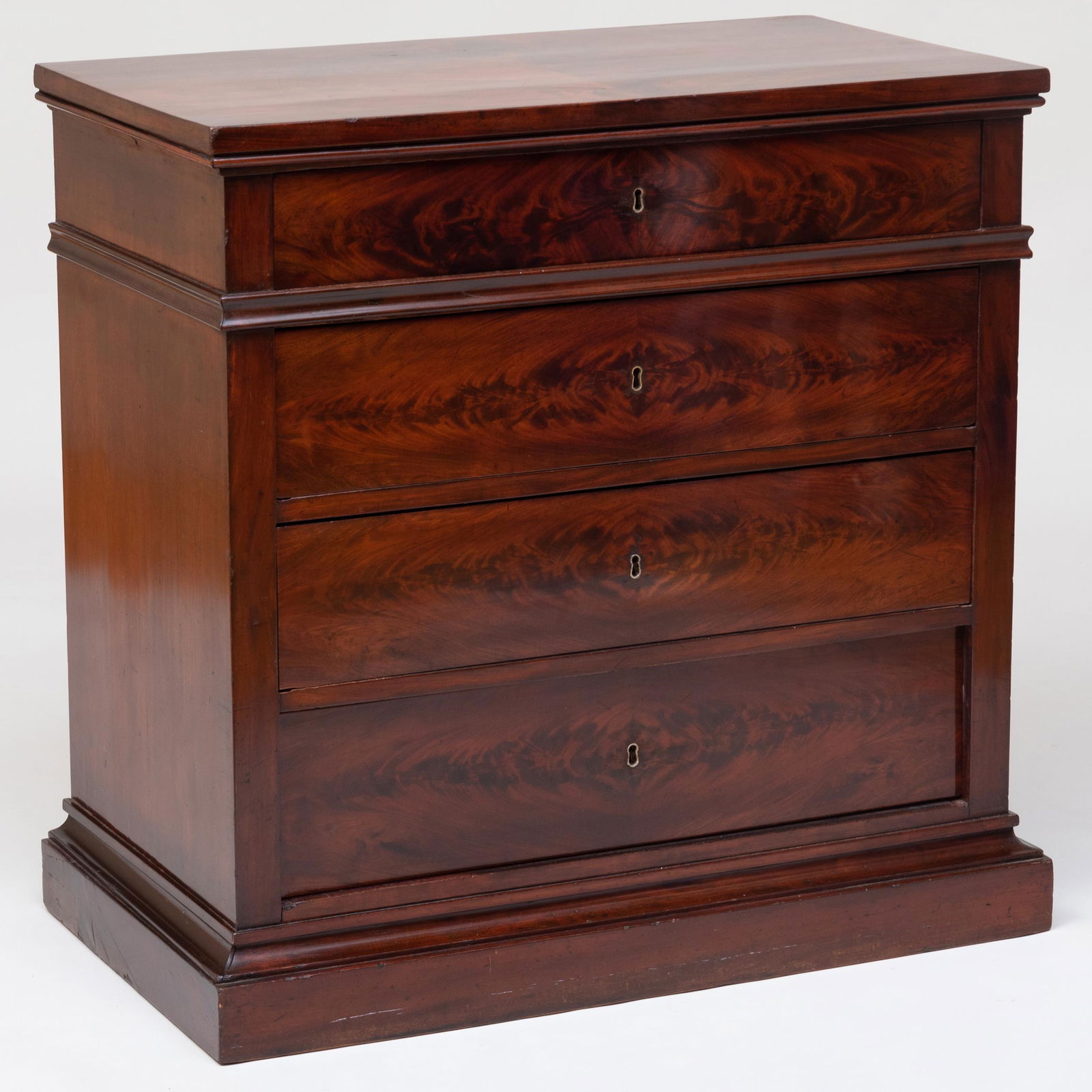 Empire Mahogany Commode (1 of 7)