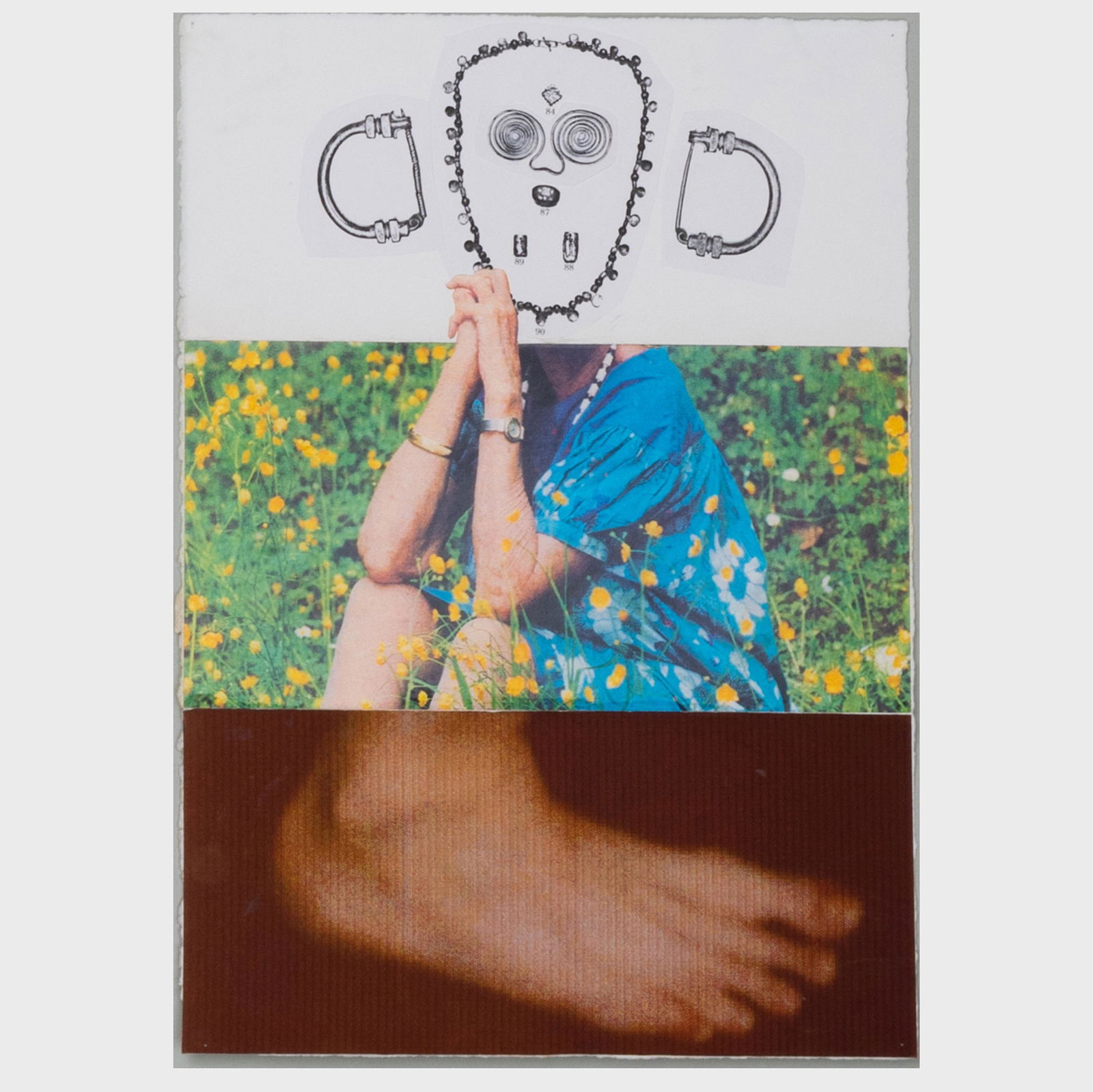 Peter Nagy (b. 1959), Cannon Hudson and Tom George:: Peter Nagy (b. 1959), Cannon Hudson and Tom George: Untitled Photocopy and collage on paper, 1992, signed on the reverse. 14 x 10 in. (sheet), unframed. Exhibited: The Drawing Center, The Return of t