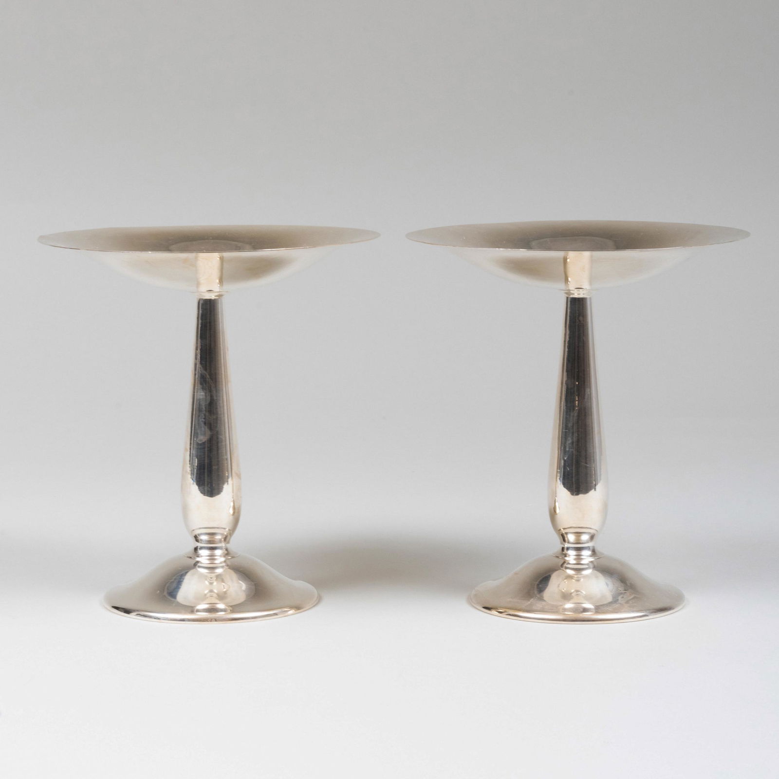 Pair of Allan Adler Silver Compotes (1 of 9)