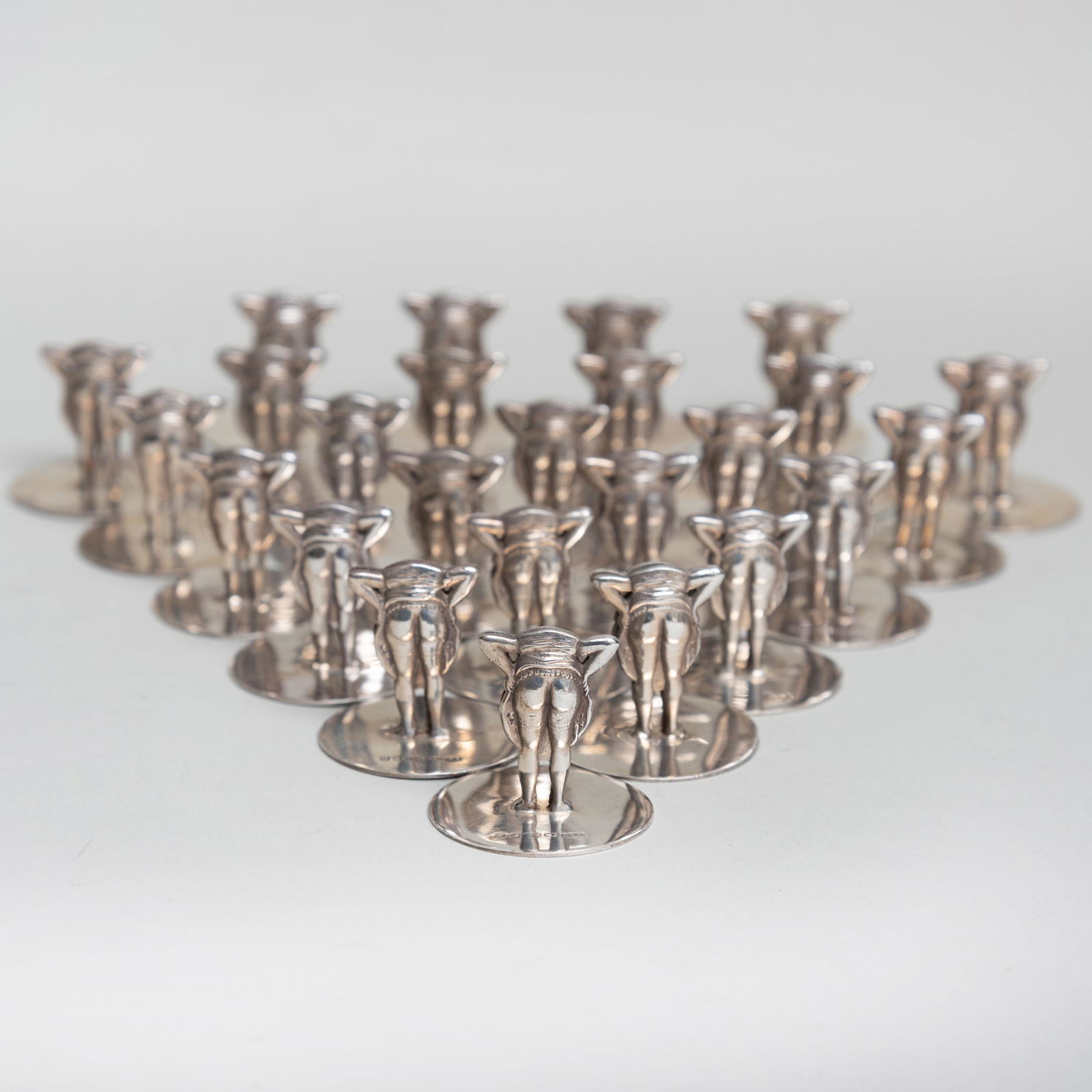 Set of Twenty-Four 'Naughty' Place Card Holders (1 of 7)