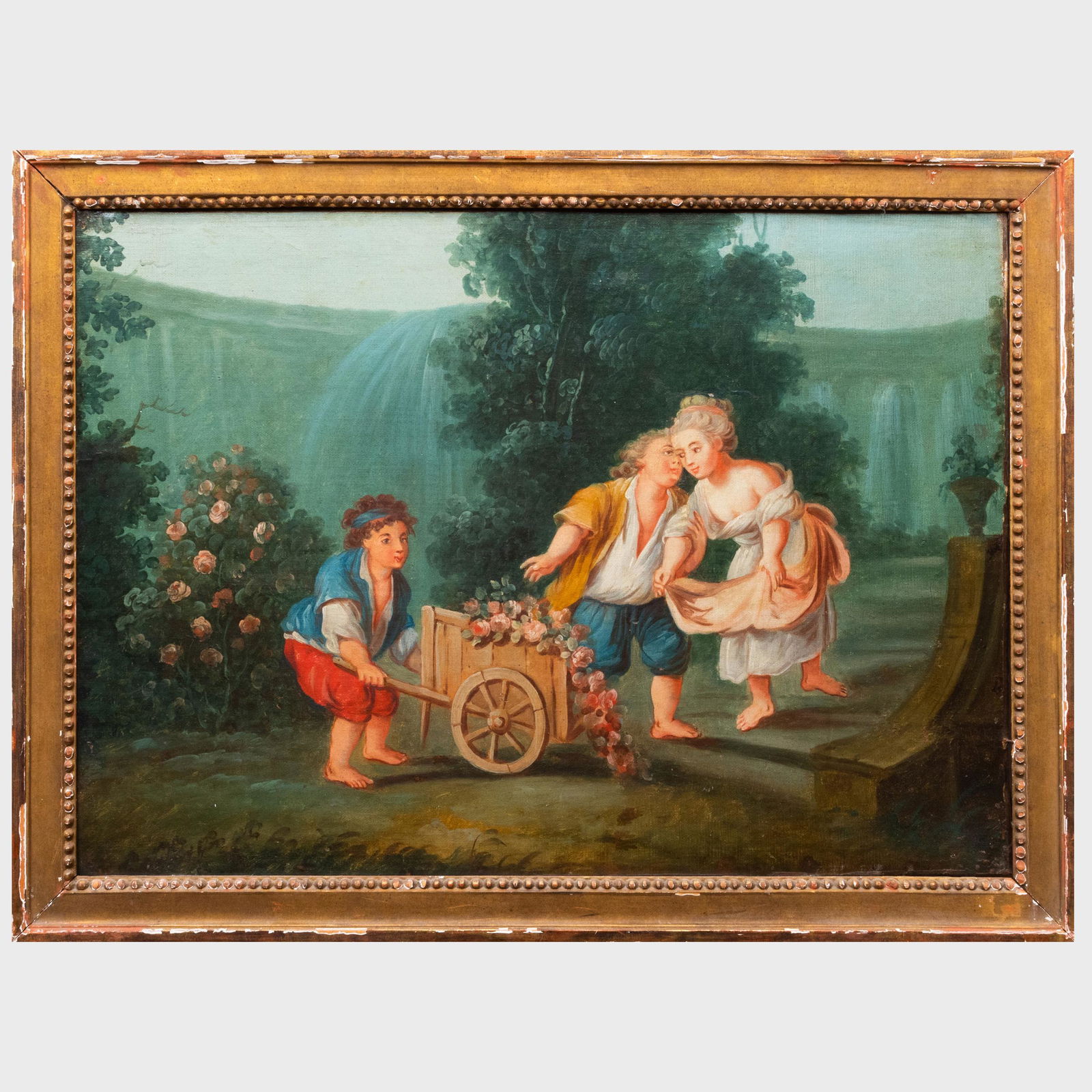 French School:  Dans le Parc: A Pair (1 of 6)