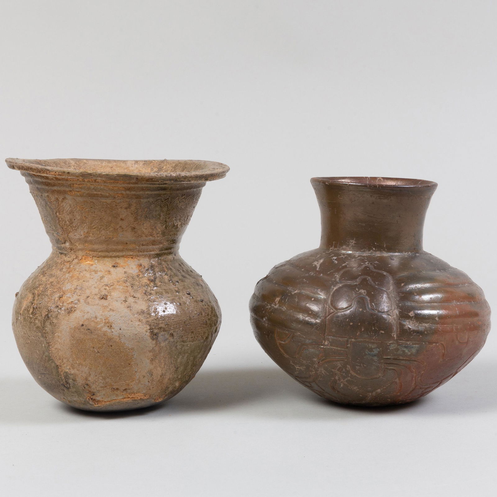 Two Earthenware Vases (1 of 7)