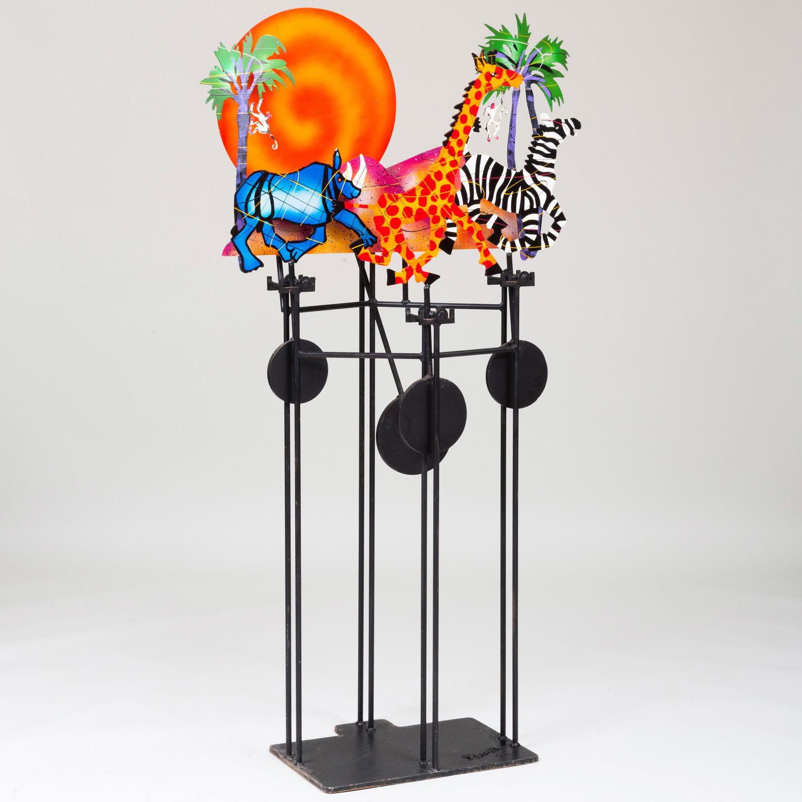 Frederick Prescott (b. 1949): Jungle Scene (1 of 10)