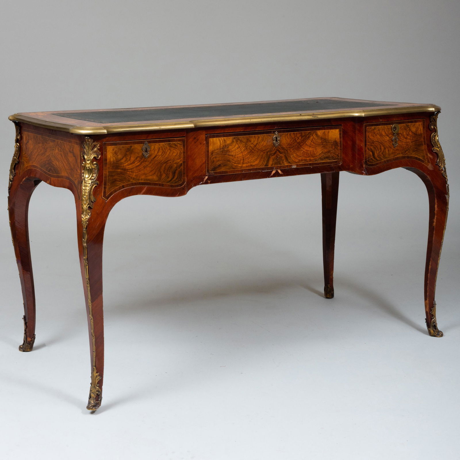 Victorian Gilt-Metal-Mounted Kingwood, Walnut and (1 of 9)