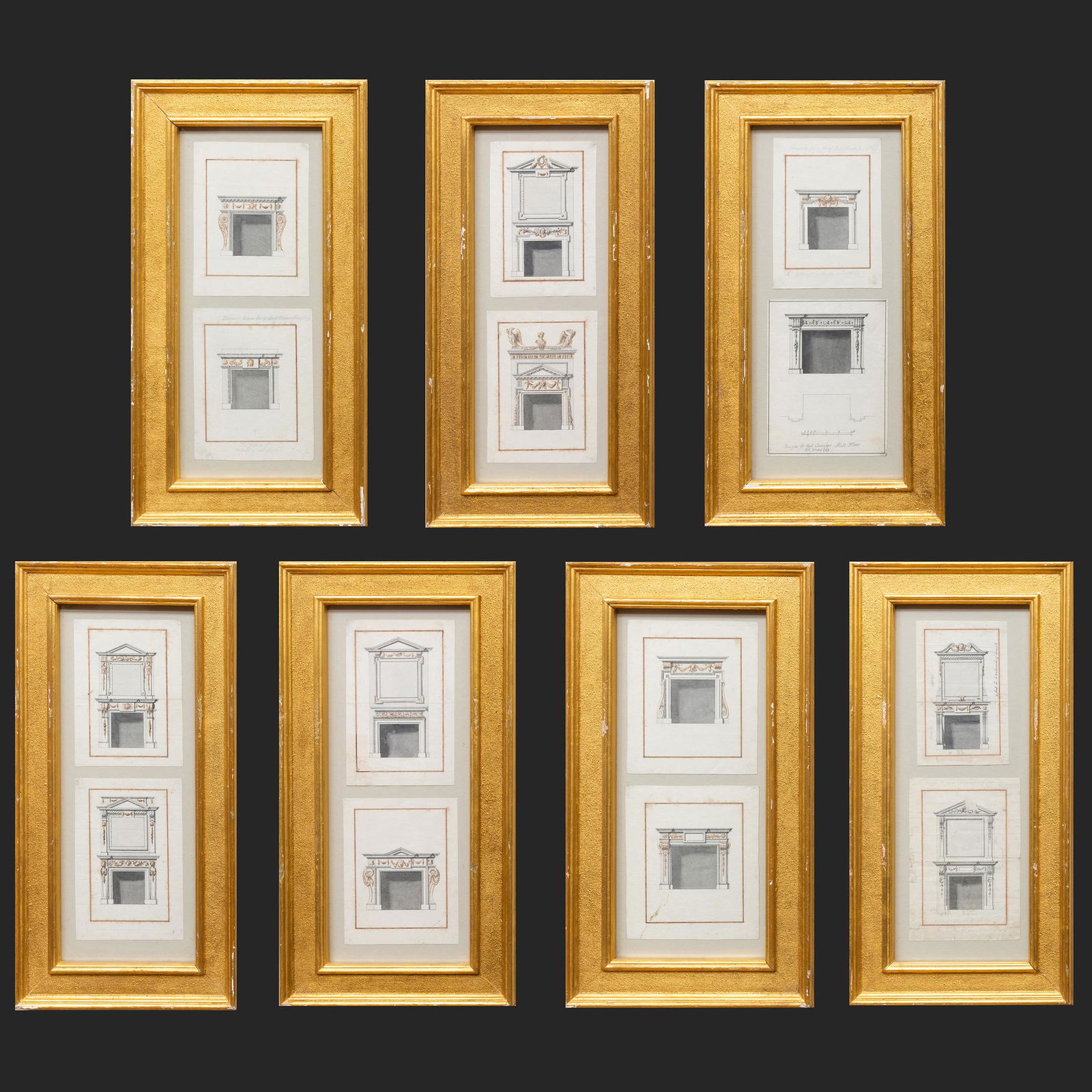 English School: Chimney Mantels: Fourteen Designs (1 of 20)