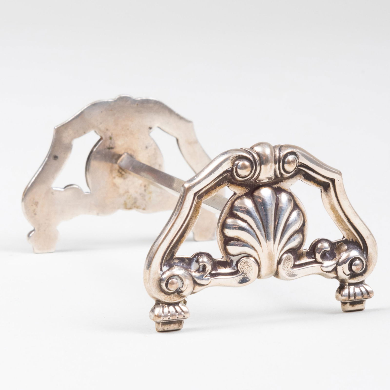 Set of Ten Continental  Silver Knife Rests (1 of 11)