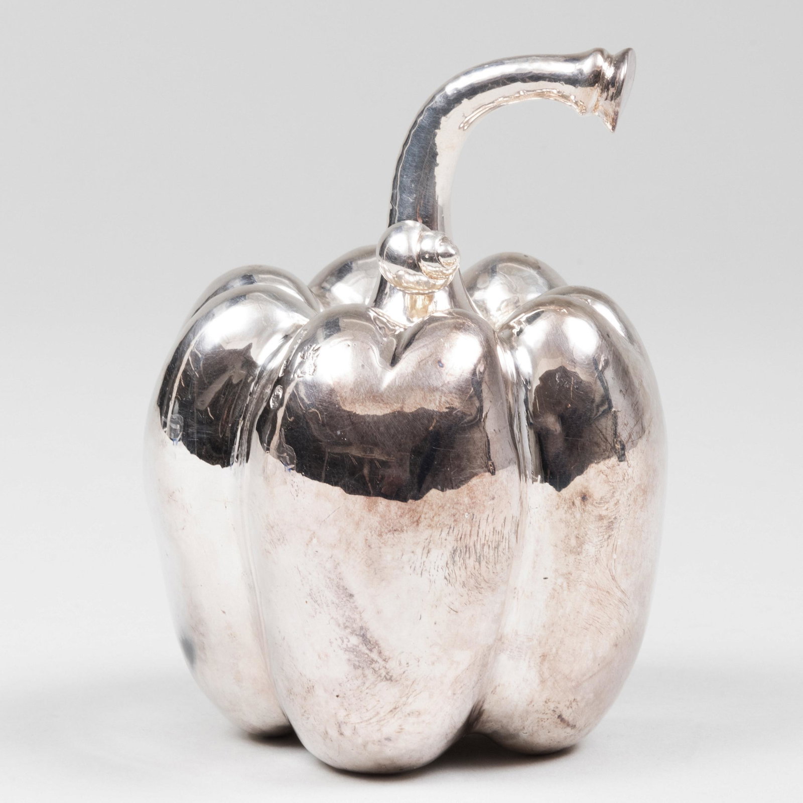 Italian Silver Pepper Form Grinder (1 of 8)