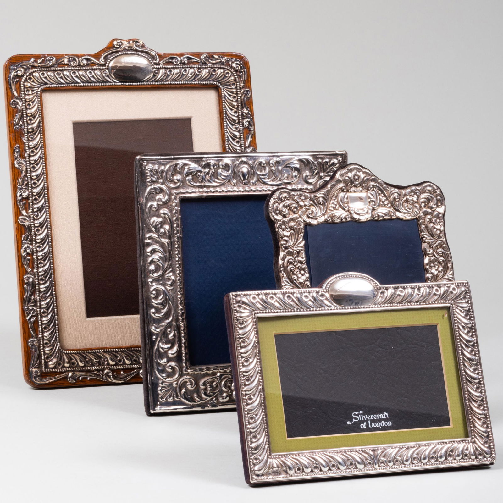 Three English Silver-Mounted Frames and an American (1 of 7)