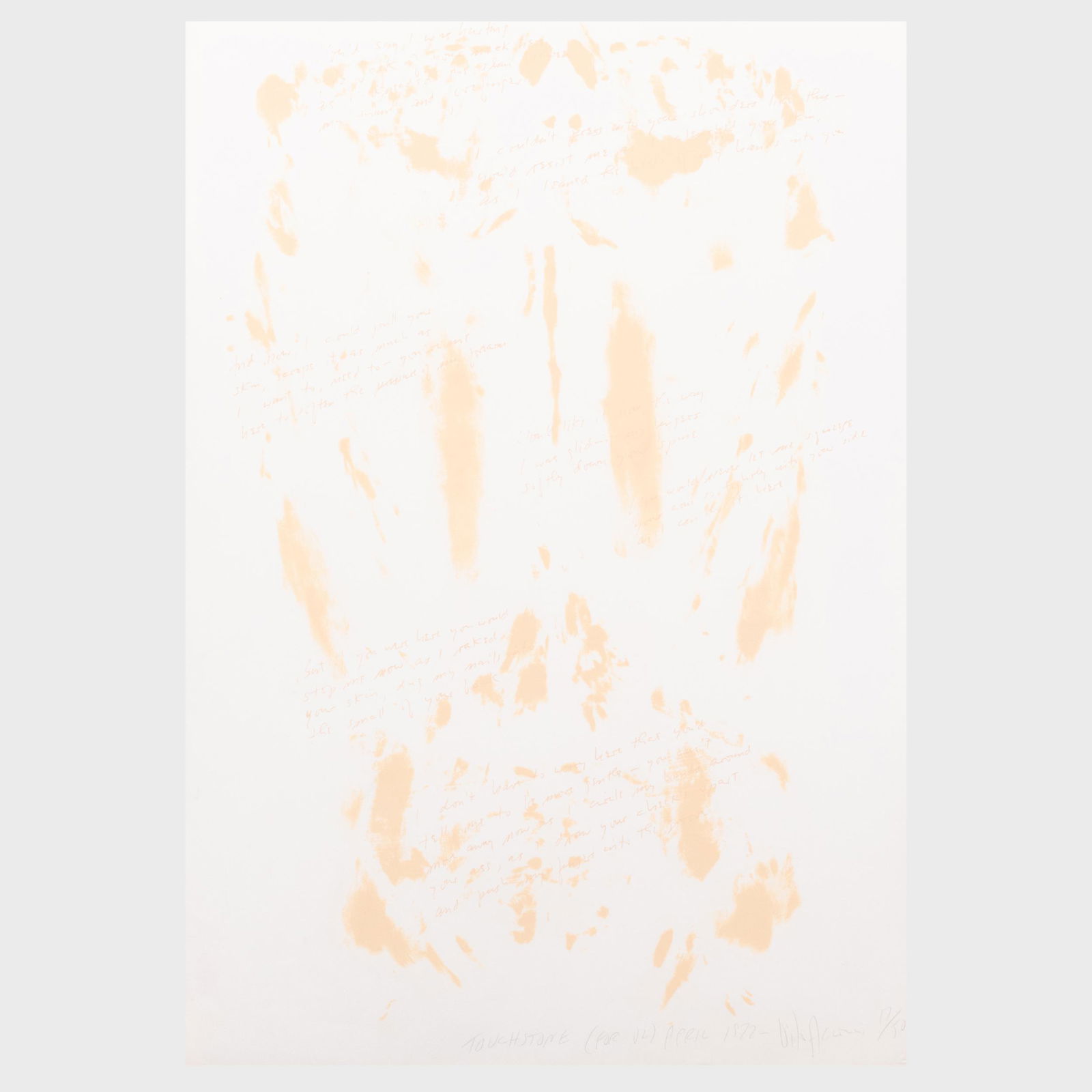 Vito Acconci (1940-2017): Touchstone (1 of 3)