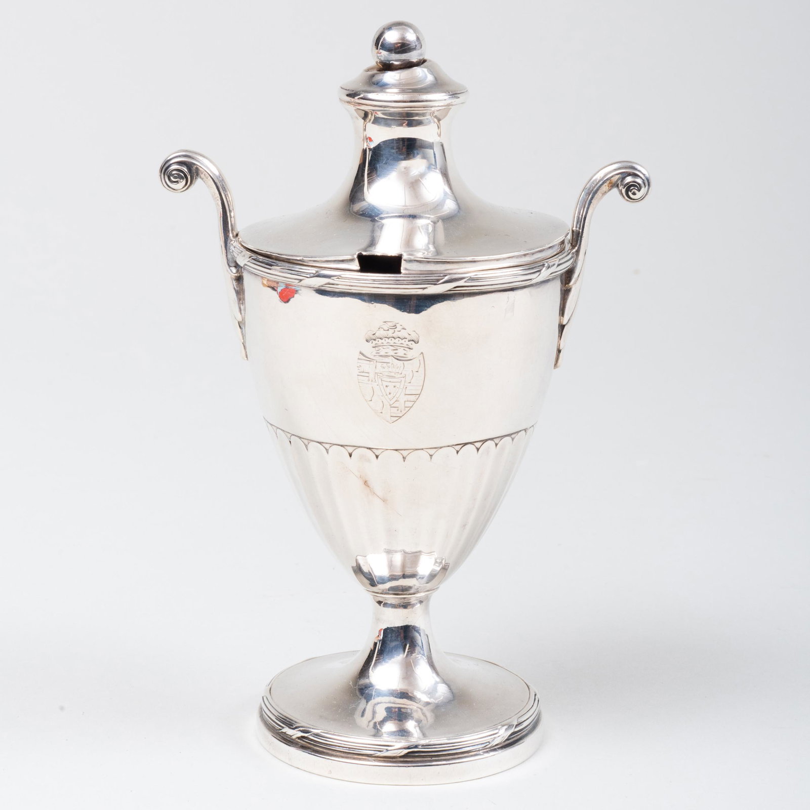 George III Urn Form Condiment Vessel (1 of 10)