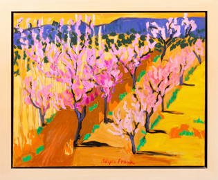 Alyce Frank (b. 1932): Spring Orchard in Bloom