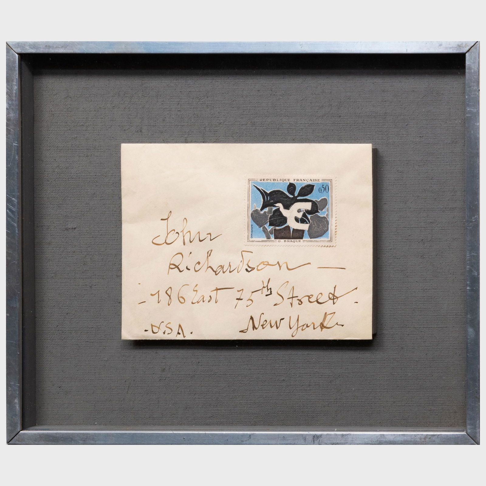 After Georges Braque (1882-1963): Postage Stamp of The (1 of 3)