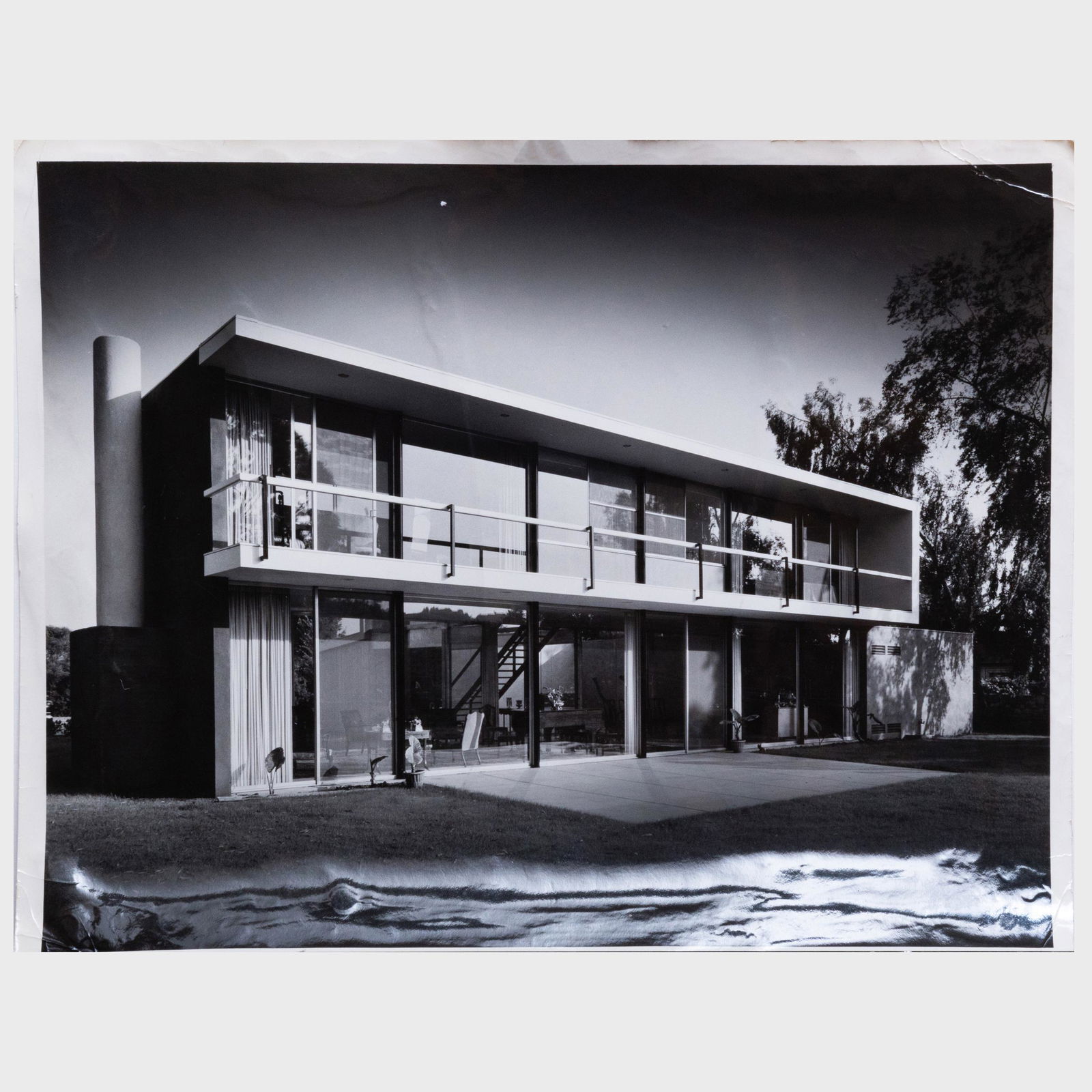 Julius Shulman (1910-2009): Seven Los Angeles: Julius Shulman (1910-2009): Seven Los Angeles Architectural Scenes Seven gelatin silver prints, c. 1950, all with the artist's inkstamp and variously inscribed on the reverse. Various sizes, all unfra