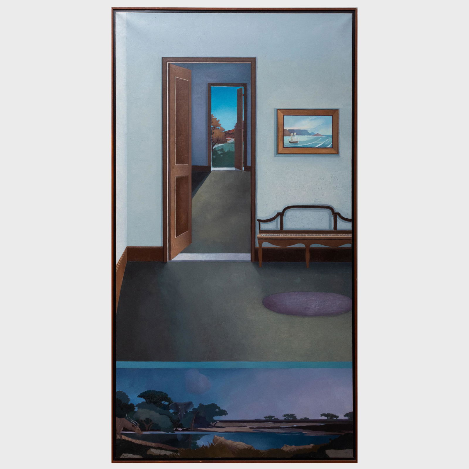 Barbara Kassel (b. 1952): Cape Dutch Interior (1 of 4)