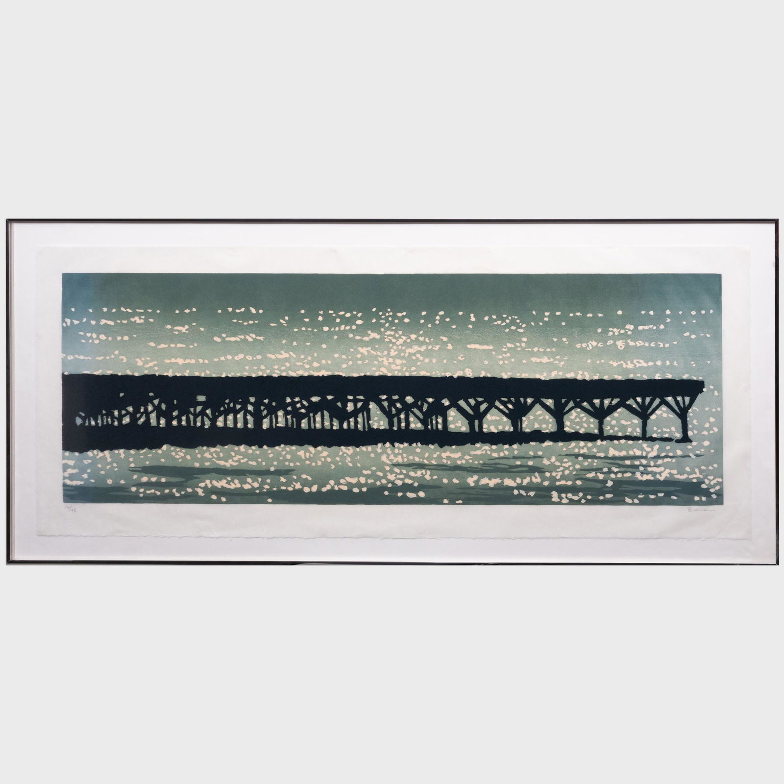 Richard Bosman (b. 1944): Jetty (1 of 4)