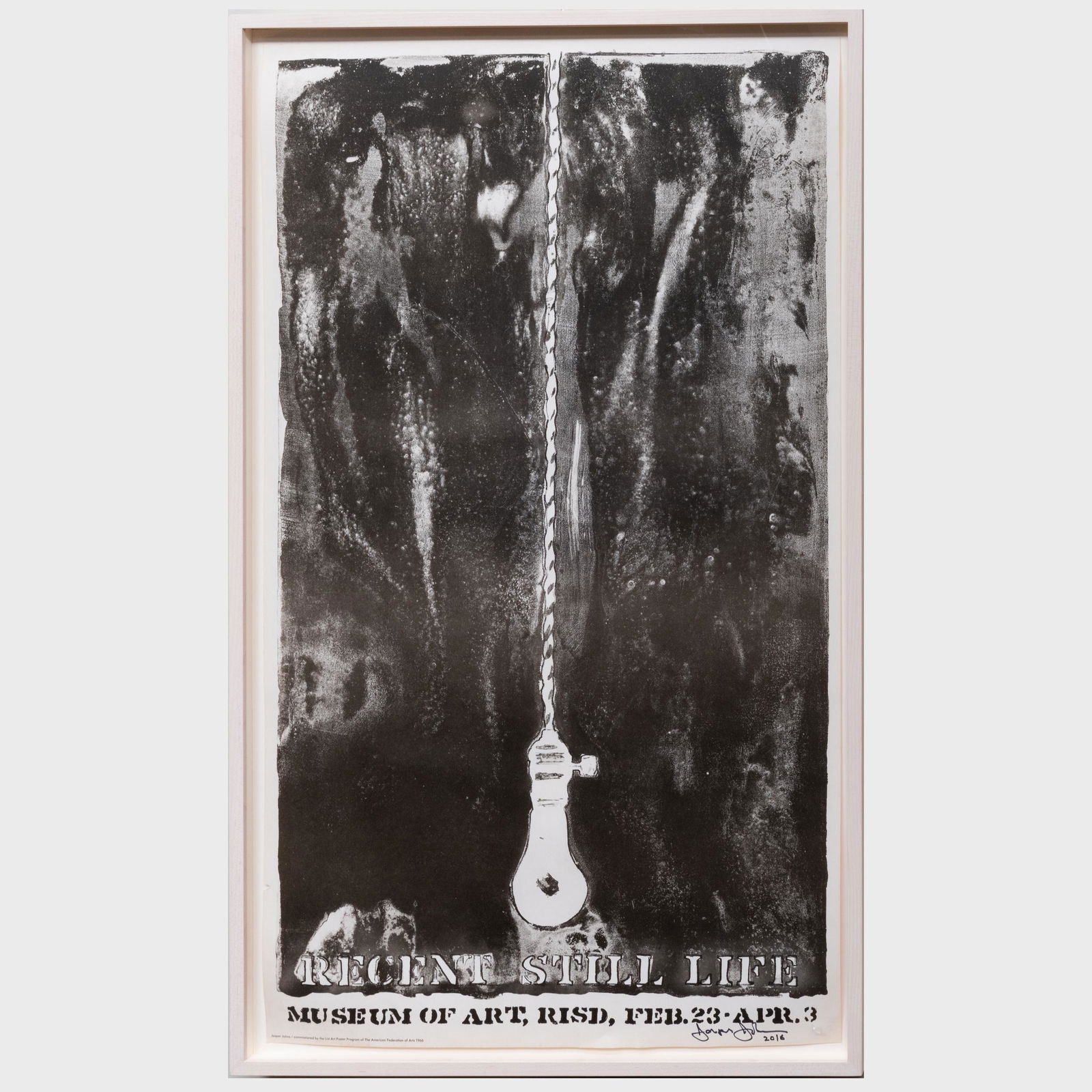 After Jasper Johns (b. 1930): Recent Still Life (1 of 4)