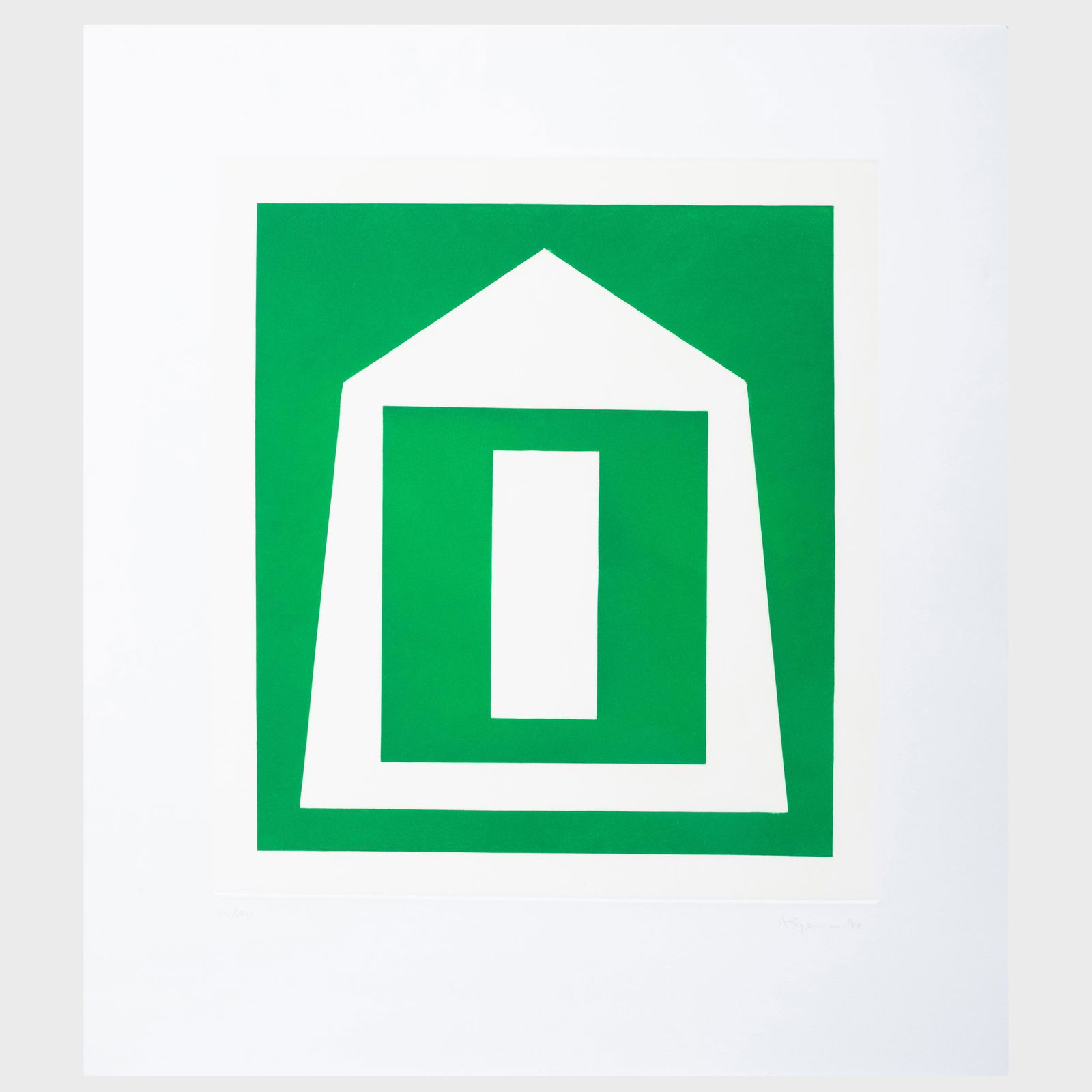 Andrew Spence (b. 1947): Untitled: Five Plates: Andrew Spence (b. 1947): Untitled: Five Plates Five etchings and aquatints in colors on wove paper, 1990, all signed, dated and numbered 18/40 in pencil. Various sizes, smallest 23 1/2 x 21 in. (sheet