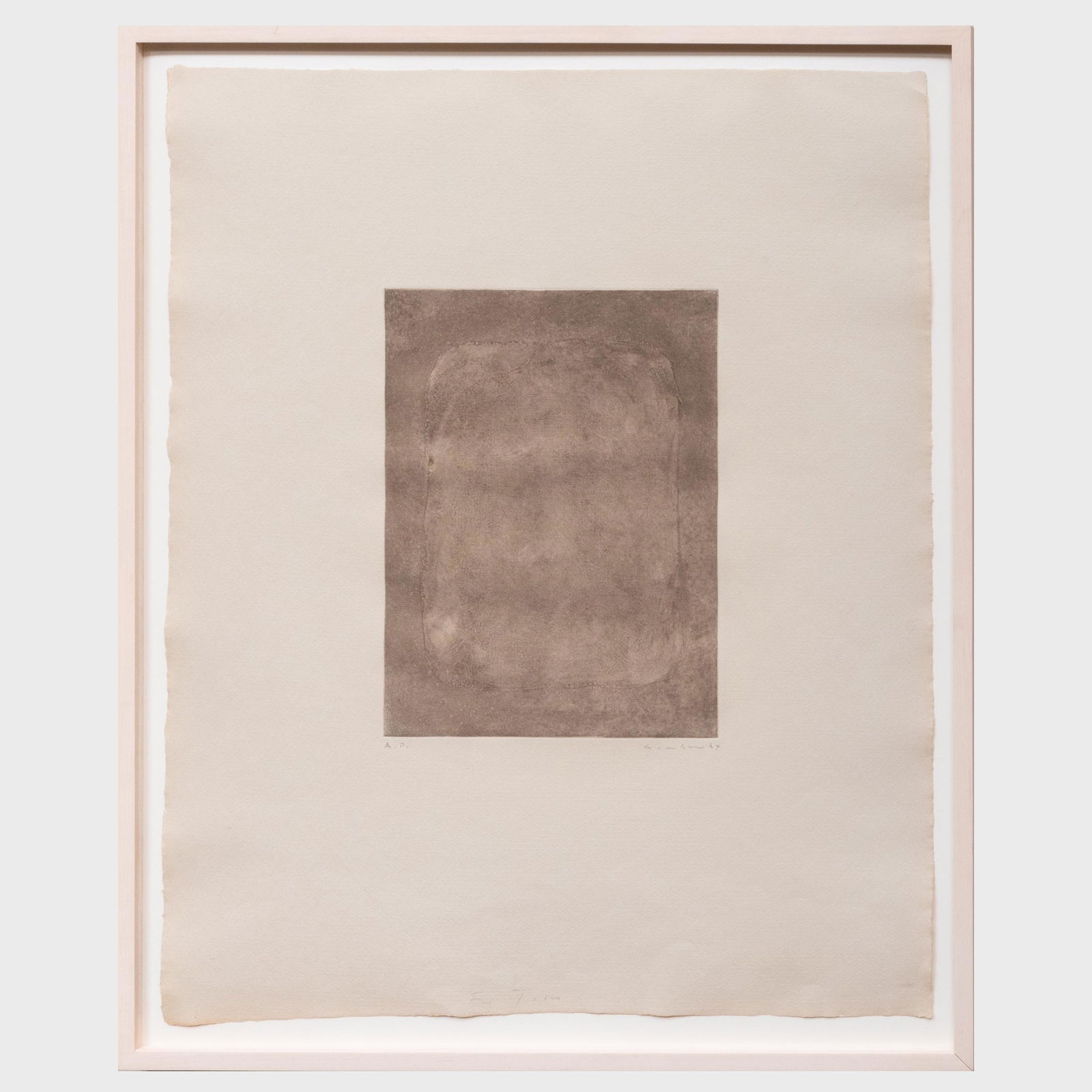 Gotthard Graubner (1930-2013): Untitled (1 of 6)