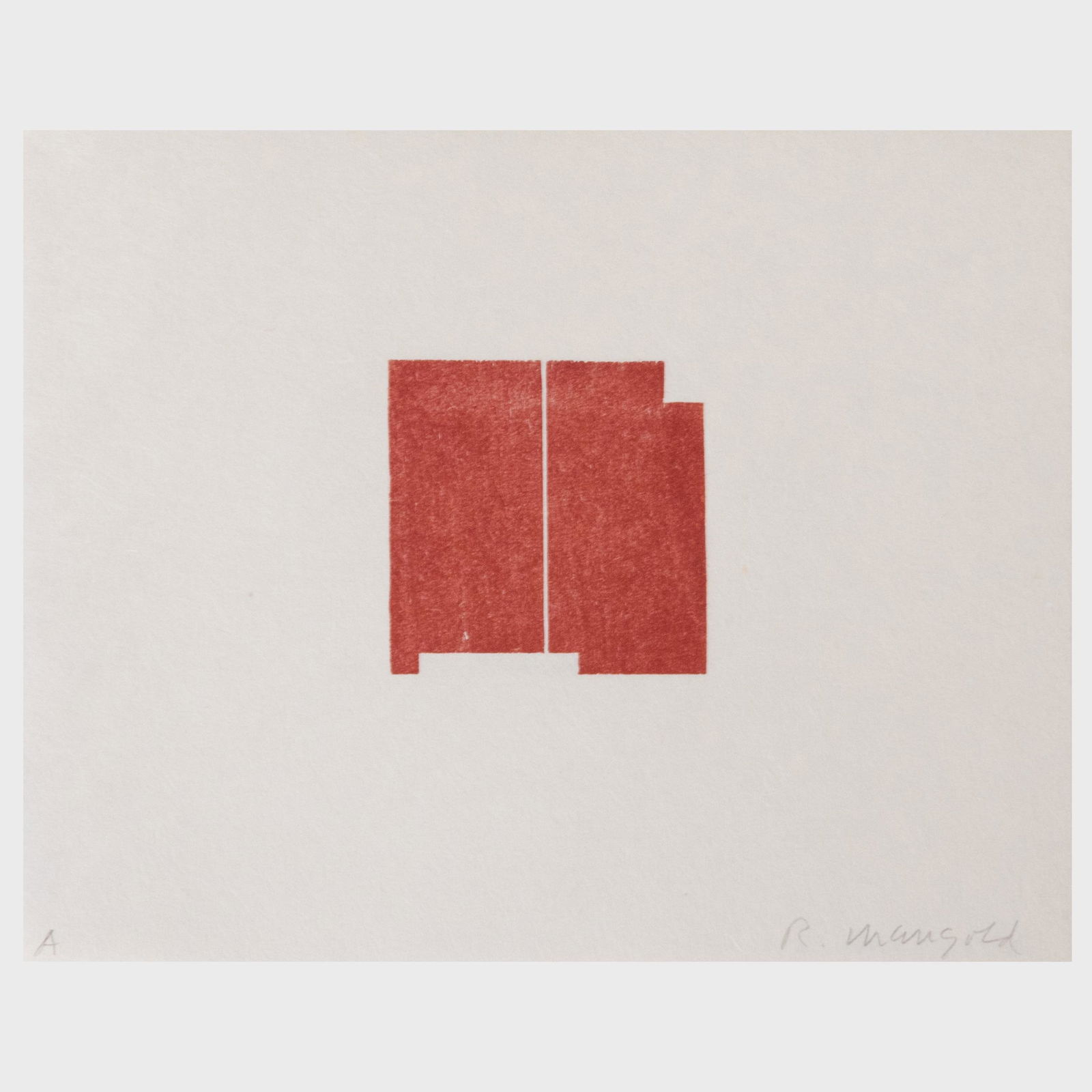 Robert Mangold (b. 1937): Prints 1968-1998 (1 of 20)