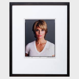 Timothy Greenfield-Sanders (b. 1952): Kim Alexis: Timothy Greenfield-Sanders (b. 1952): Kim Alexis Ilfochrome, 2009, signed, titled, dated and numbered AP-1 at bottom. 14 x 11 in. (sheet), 21 x 17 in. (frame). A Contemporary Vision: Works from the Me