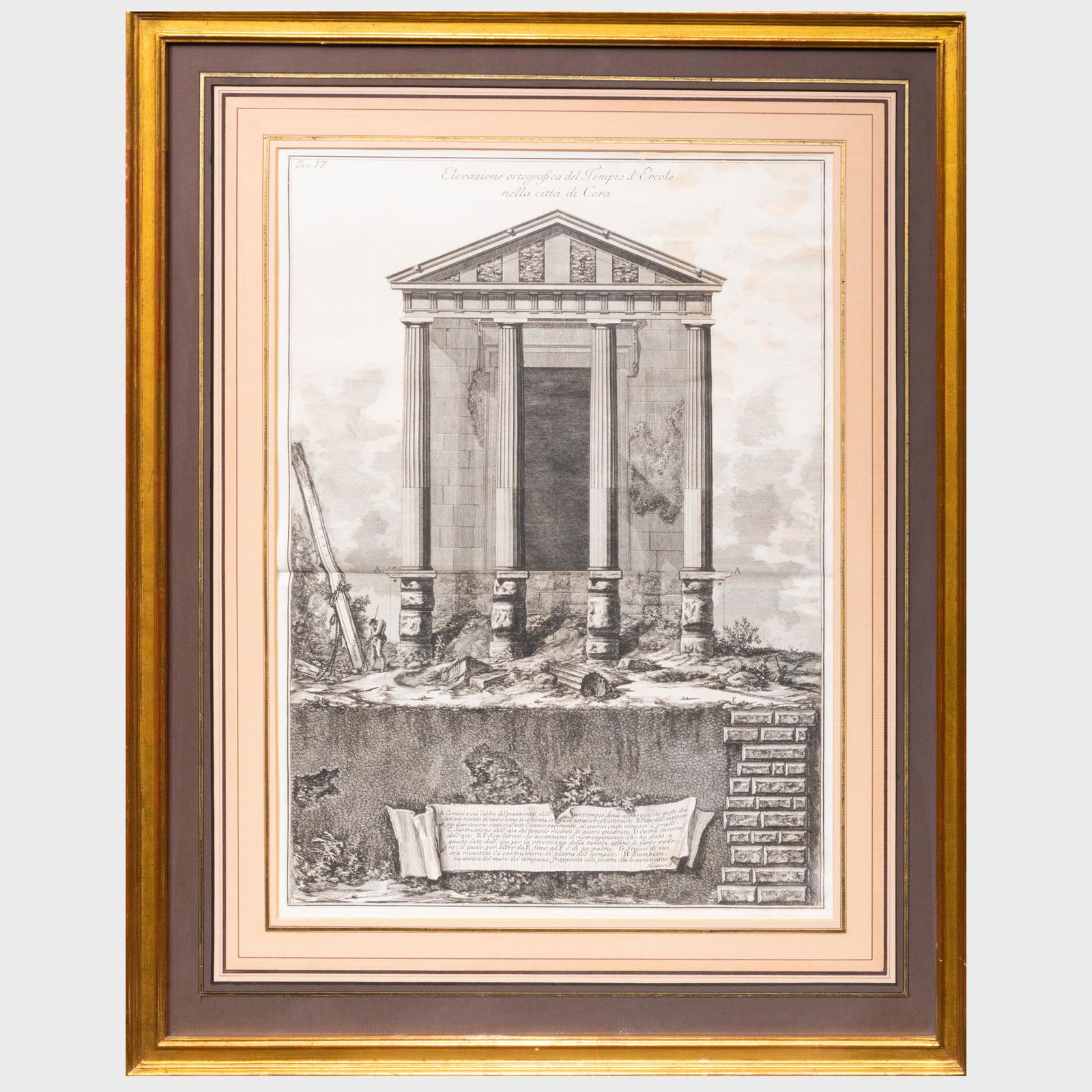 Giovanni Battista Piranesi (1720-1778): Elevazione (1 of 20)