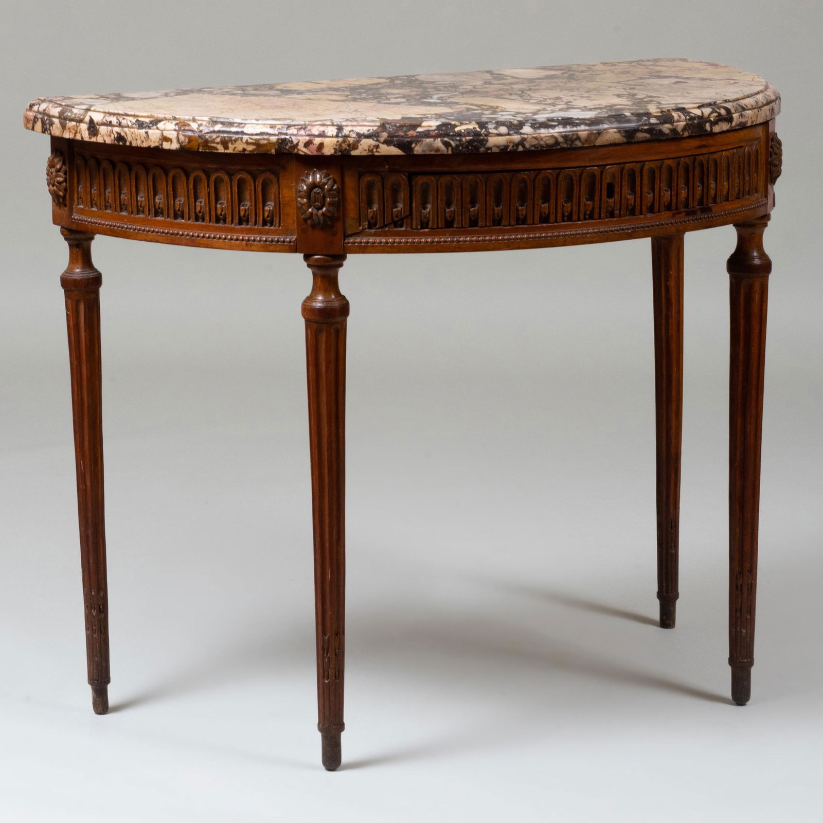 Louis XVI Oak Console (1 of 8)