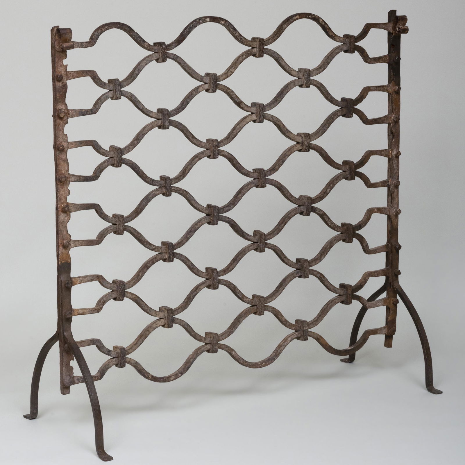 Wrought Iron Fire Screen (1 of 5)