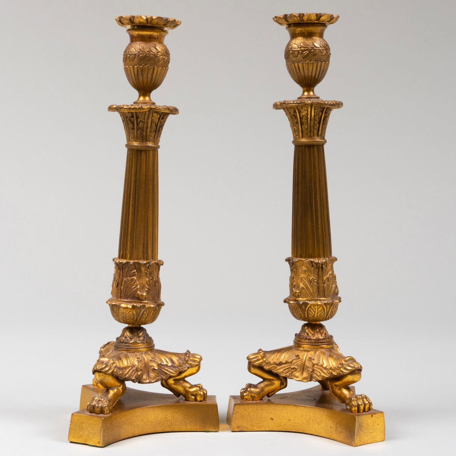 Pair of Charles X Ormolu Candlesticks (1 of 6)