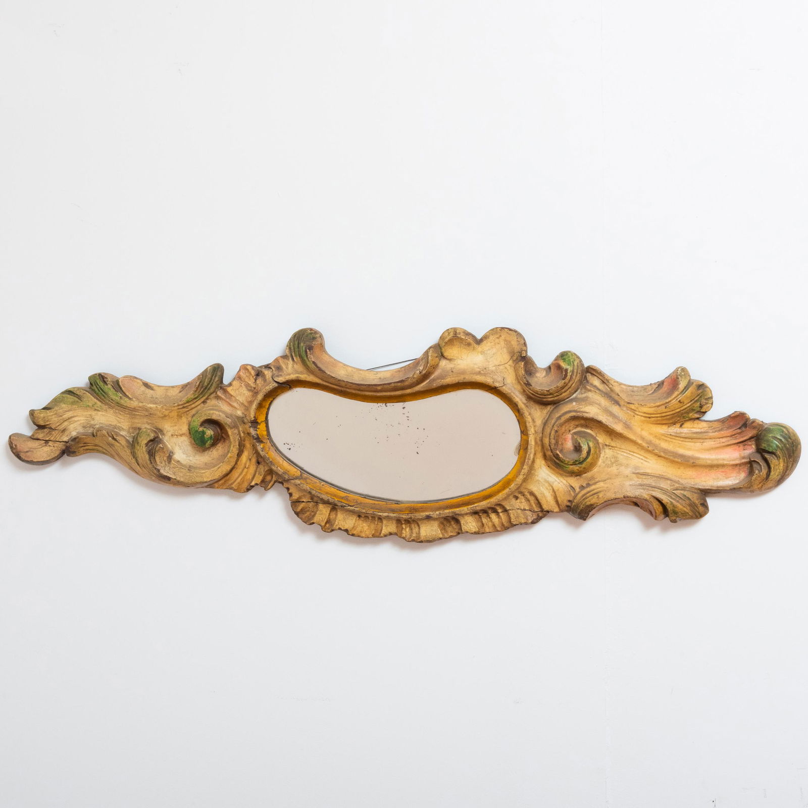 Continental  Rococo Style Giltwood Mirror (1 of 6)